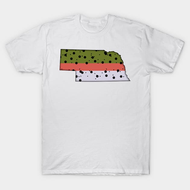 Nebraska trout T-Shirt by somekindofguru